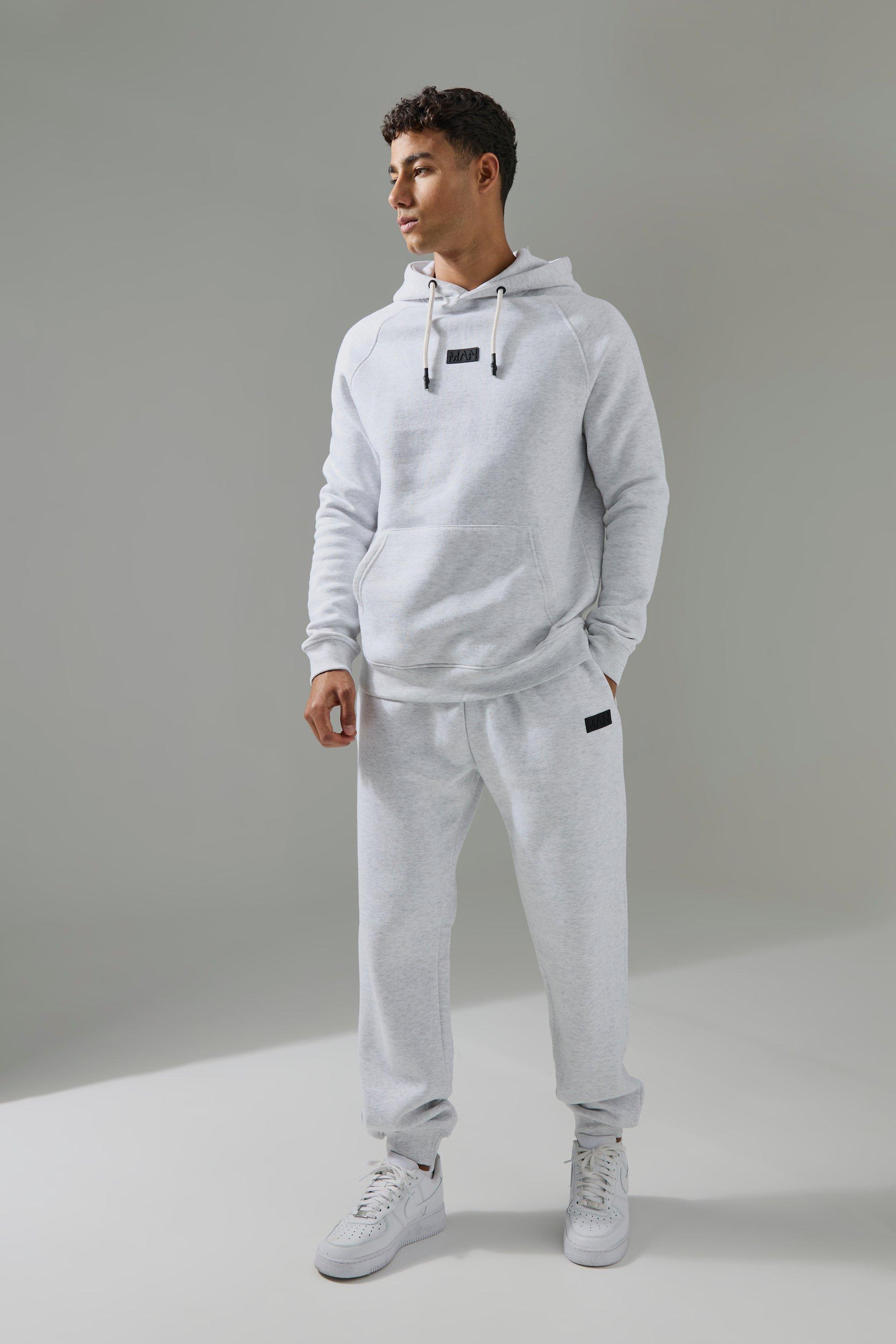 boohoo MAN Active フーディ & ショートパンツ トラックスーツ Man Active Hoodie & Sweatpants Tracksuit | boohooMAN USA